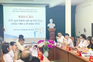 <b>Báo Cáo Kết Quả Hài Lòng Nhân Viên Y Tế BVĐK Thái An Tháng 10/2022</b>